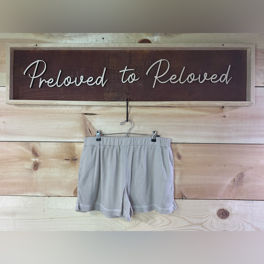 Ekouaer Waffle Shorts